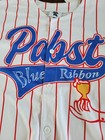 New Pabst Blue Ribbon Beer Baseball Jersey Size Xl  Brand New Cool Blue Nwt