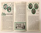 Brochure  1955 - Home Of Abraham Lincoln - Illinois State Park - Springfield 