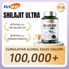 Flynew Optimal Potency Shilajit Ultra 60capsules Made In Usa With Essential Mine