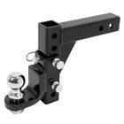 2  Receiver Trailer Hitch Ball Mount 9-1 2  Drop Tow Hitch Adjustable 7500lb