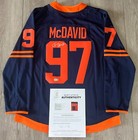 Connor Mcdavid Signed Edmonton Oilers Fanatics Jersey Wexact Proof   Beckett Loa