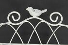 Shabby Chic Display Book Bible Recipe Holder Ivory Distressed Metal Stand