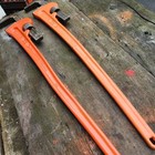 Ridgid 48  Adjustable Steel  Pipe Wrench