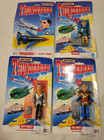 Matchbox Thunderbirds Figure Lot  Scott Tracy  Brains  Jeff Tracy  The Hood  Vtg