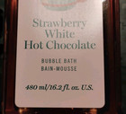 New Avon Senses Strawberry White Hot Chocolate Bubble Bath And Hair body Spray 