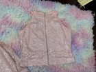 American Girl Something Navy Sequin Girl Doll Set Sz L14-16  Doll Beret Dress