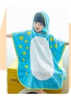 Soft Cotton Baby Bath Towel Beach Bathrobe Fits Kids 08 Years Old