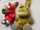 Five Nights At Freddys Plushies Foxy   Springtrap 8  Stuffed Toys Fnaf Funko