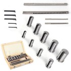 18  Hss Keyway Broach Set Inch Size Broaches Bushings Shim Cnc Metalworking Set