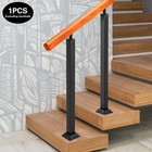 Iron Step Handrails Railing For 1-2 Step Handrail Indoor outdoor Deck Hand Rail
