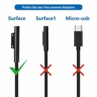 Surface Pro Charger For Microsoft Surface Pro 3   4   5 Power Supply Adapter 36w