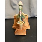 Vintage Mccoy Wishing Well Planter Ceramic Flower Pot Table Decor