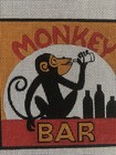 Monkey Bar Needlepoint Canvas Stephanie Stouffer M1347 Unworked 5x5 In