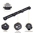 11 Inch Flash Bracket  Straight Flash Brackets With 1 4   Hot Shoe