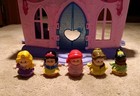 Fisher Price Little People Disney Princess Magical Wand Palace 5 Figures Tested
