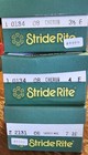 3 Pairs Of Vintage Leather Stride Rite Shoes In Original Boxes Szs 3 5e 4e 7 2e