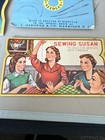 Vintage Sewing Needle Book Lot  rocket  Over The Top  Sewing Susan  Space Ship
