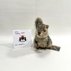 Hansa Realisitc Squirrel Plush - New With Tags - Collectible Gift Nature