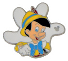 Pinocchio White Glove Hidden Mickey Individual Disney Park Trading Pin Brand New