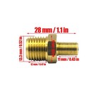 Tank Valve  2pcs Schrader Valve Standard Valve Core With 1 4  npt Male Thread   