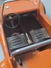 Vintage Cox  049 Gas Powered Dune Buggy Orange Metal Flake Tether Car Near Mint