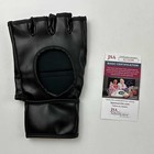 Autographed signed Khabib Nurmagomedov Black Ufc Glove Ultimate Fighting Jsa Coa