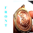 Lp Maha Sila Thai Amulet Buddha Horoscope Copper Coin Pendant Wealth Luck Voodoo