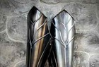 Medieval Leg Greaves Larp Steel Dwarven Leg Knight Greaves Armor Cosplay Costume