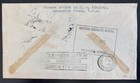 1931 Rio De Janeiro Brazil First Flight Airmail Cover Ffc To Montevideo Uruguay