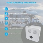 Rv Tankless Water Heater Propane Gas 3 9gpm 55000btu With Controller