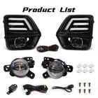 For Chevrolet Colorado 2023-2026 Led Daytime Running Fog Light Kits Glossy Black