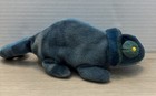 Ty Beanie Baby - Rainbow The Chameleon  dark Blue   9 Inch  - No Hang Tag Plush
