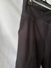 Old Navy Active Powerpress Go-dry Legging Black Mid-rise Pockets Xl 14-16