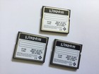 3pcs 1gb Kingston  Compactflash Memory Card For Dslr Cf Nikon Canon Cameras