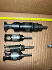 Lot Of 4 Microstop Countersink Cages With Countersink Cutters And Rivet Shavers