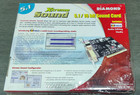 New Sealed Retro Vintage Diamond Xtreme Sound 5 1  - Pci Sound Card 16bit
