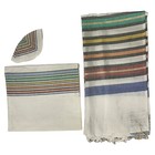 New Multicolor Striped Talis Set By Gabrieli