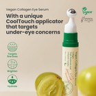 Vegan Collagen Eye Serum Caffeine Hyaluronic Acid Dark Circles 0 33oz