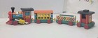 Fisher Price 1963 Huffy Puffy Wooden Train Set Vintage  Euc  Pull-along Toy