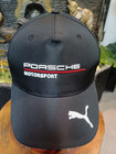 Black Porsche Motorsport Team Adjustable Baseball Cap Racing Outdoor Hat New