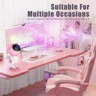 Astronaut Galaxy Projector Night Light With Color Changing remote Control  pink 