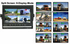 7  Quad Monitor Dvr Video Recorder 4  Backup Camera System For Truck Rv Kit 32gb