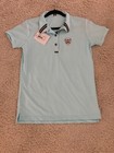 Ladies Brinley Polo Shirt Light Blue