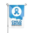 Child Abuse Prevention Awareness Month Blue Ribbon Garden Flags 12 X 18 Inches 