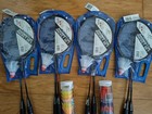 New Eastpoint Sports 2 Player Badminton Racket Sets 8 Rackets Plus Shuttlecocks