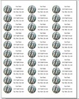150 Knight Armor Stained Glass Style Mailing Return Address Labels Personalized