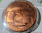 1988 Kennecott Modernization Utah Copper Bingham Canyon Mine Commemorative Coin