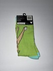 Disney Tinkerbell Crew Socks Size 9-13 Green Blue Equalizer Accessories