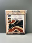 1977 Latch Hook Pattern    abstract Waves    By Caron 27   x 20    Retro Nos Vintage
