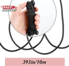 33ft Long Kayak Bungee Cord 1 8 Inch Heavy-duty Black Bungee Shock Cord Roll Ela